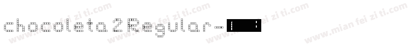 chocoleta 2 Regular字体转换